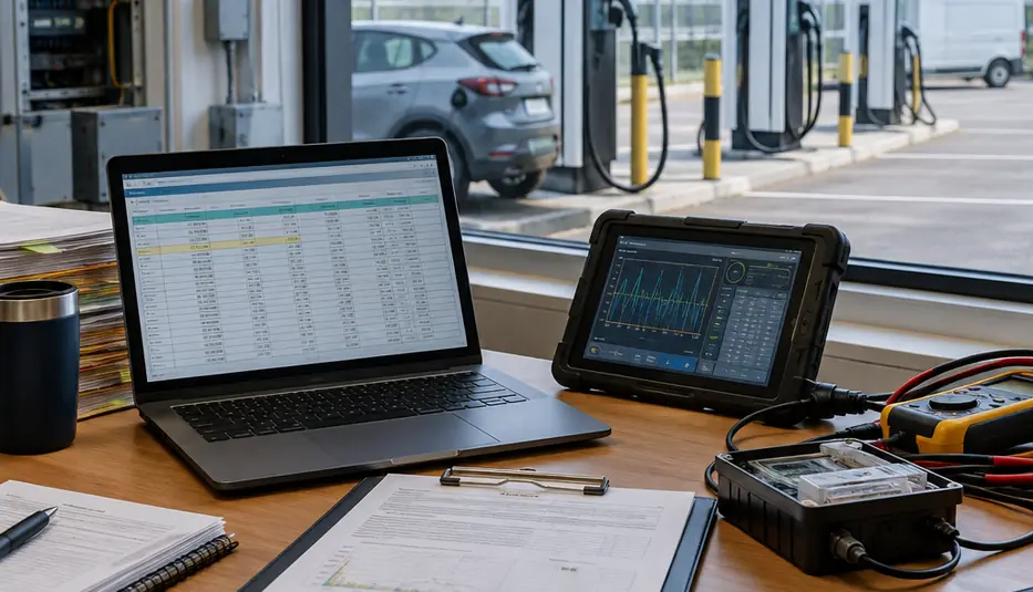 Image showing charging audit