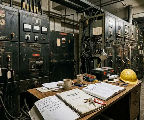 Image showing ageing_switch_room